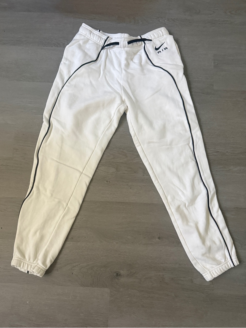 Nike White women’s Joggers with Black Trim